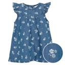 Vorschaubild Sommerkleid Chambray Blumen