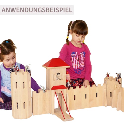 Ritterburg Schloss gross 70 x 70 x 48 cm
