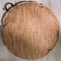 Weiches Bodenkissen Lenz 60 cm natur