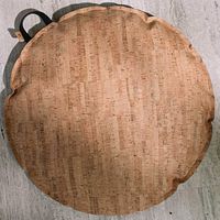 Weiches Bodenkissen Lenz 60 cm natur