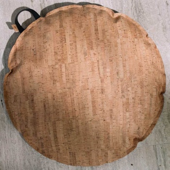 Weiches Bodenkissen Lenz 60 cm natur