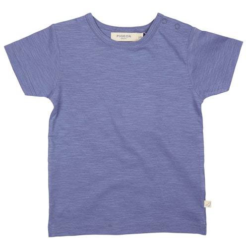 Slub Jersey Uni Shirt kurzarm