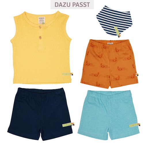 Weiches Frottee Top Pünktchen Design