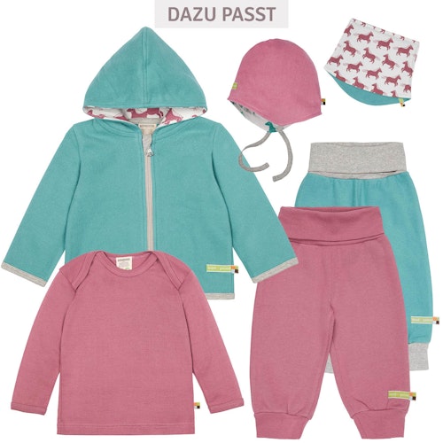 Wende Schlauchschal Fleece petrol