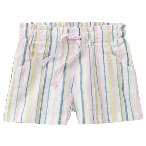 Bunt gestreifte Web-Shorts