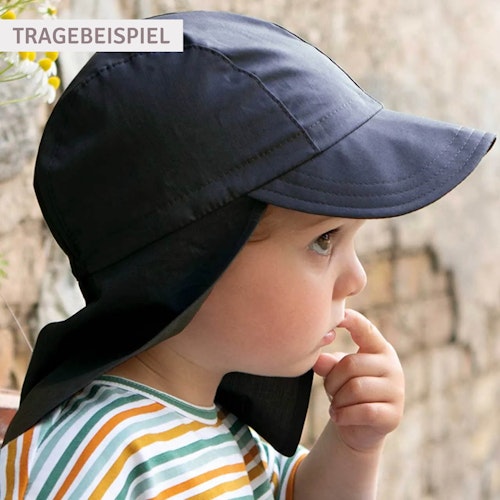 Sonnenhut Nackenschutz Gummizug