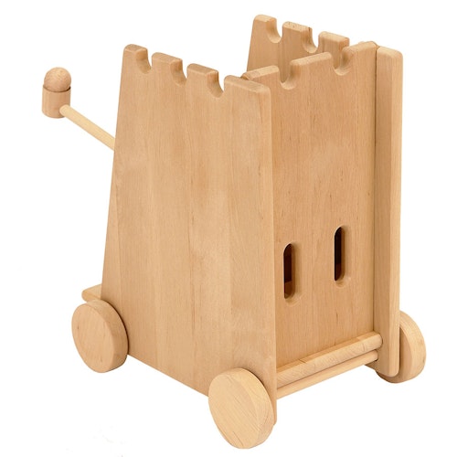 Katapult Vollholz mit Funktionen 17,5 x 26 x 35,5 cm