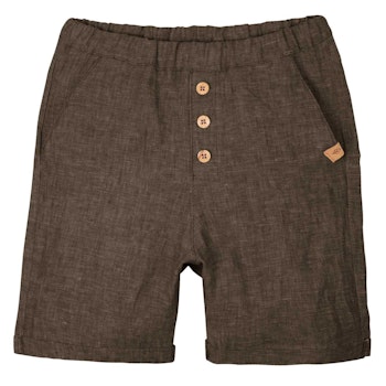Leichte Leinen Shorts braun