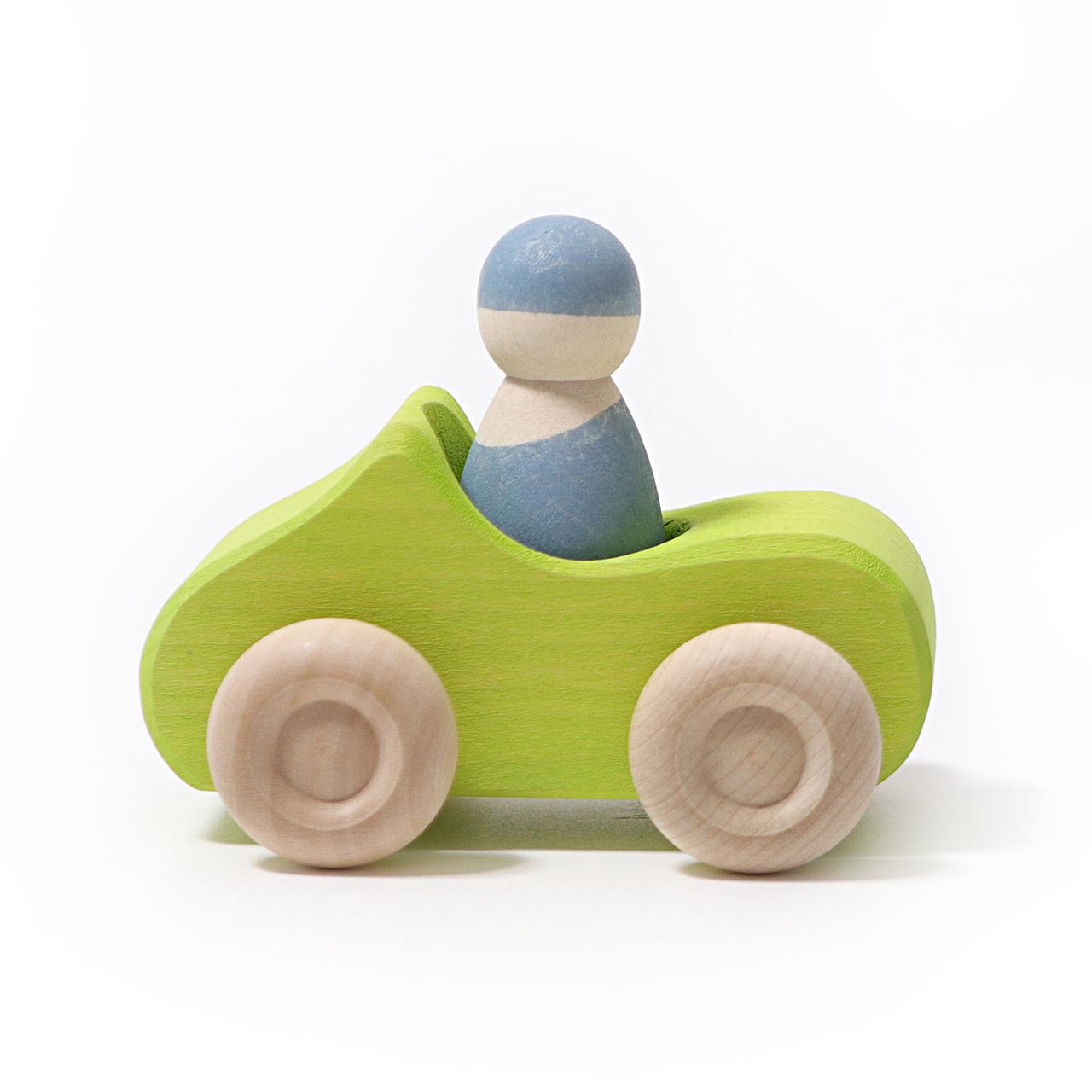 Holzauto kleines Cabrio mit Männchen ab 1 Jahr