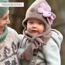 Vorschaubild Steckschal Wolle 70 cm ca. 1-3 Jahre marine