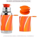 Vorschaubild Trinkflasche Sportverschluss 550 ml orange swirl