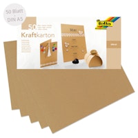 Kraftkarton DIN A5 50 Blatt beige