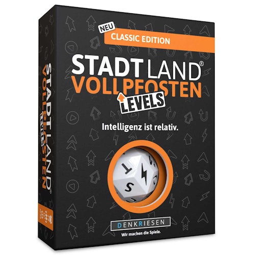 Stadt Land Vollpfosten- Levels- Classic Edition ab 12 Jahren