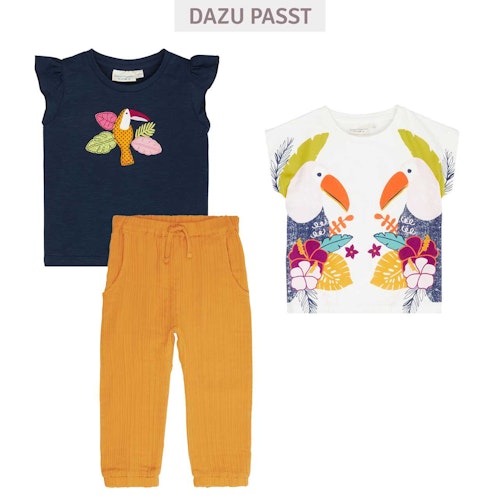 T-Shirt Safari-Motive & Schmetterlingsärmel