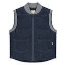 Vorschaubild Weste gefüttert Denim Blau