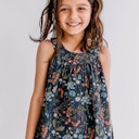 Vorschaubild Musselin Kleid ohne Arm