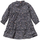 Vorschaubild Weites Rüschenkleid langarm
