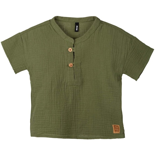 Musselin Shirt kurzarm