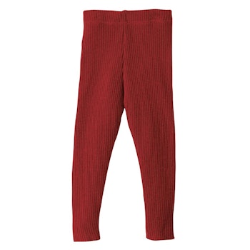 Woll Leggings bordeaux warm und mitwachsend
