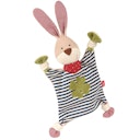 Vorschaubild Bio Schmusetuch Hase mit Glückskleeblatt