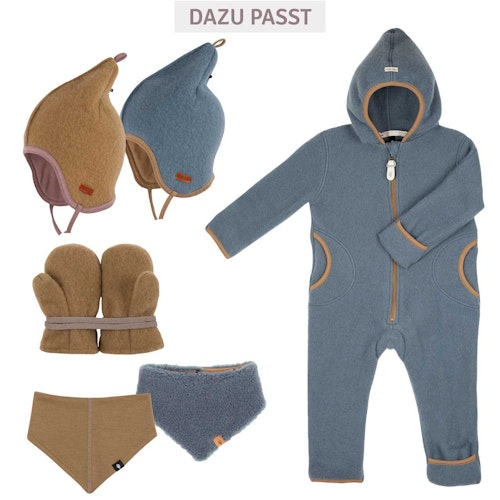 Fleece Mütze doppellagig