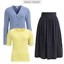Vorschaubild Softes Damen Halbarm Shirt