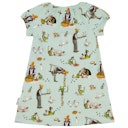 Vorschaubild Kleid kurzarm Pettersson & Findus Alloverprint