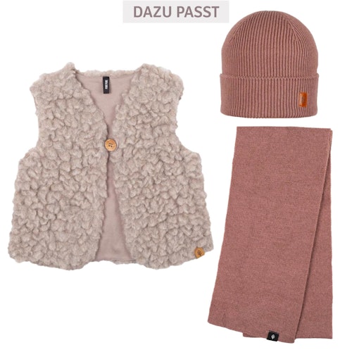 Warme Wolle Plüsch-Weste