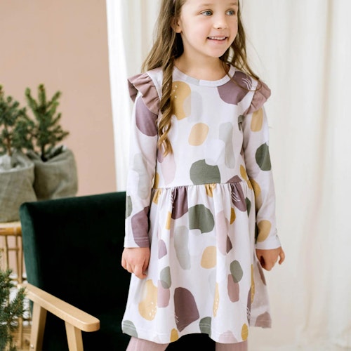 Hochwertiges Mädchen Kleid langarm