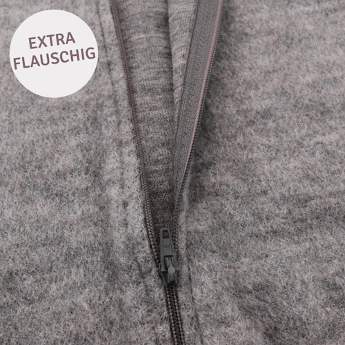 Babyschlafsack Wollplüsch langarm