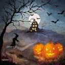 Vorschaubild Vogel Geluk - Halloween nur die FOLIE