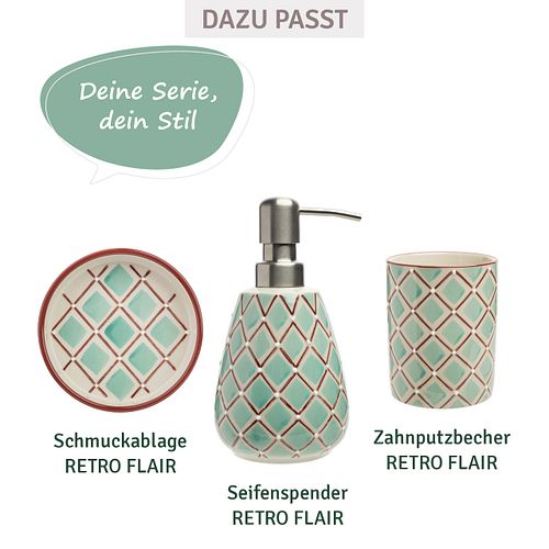Runde Schmuckablage RETRO FLAIR für deine Lieblingsstücke