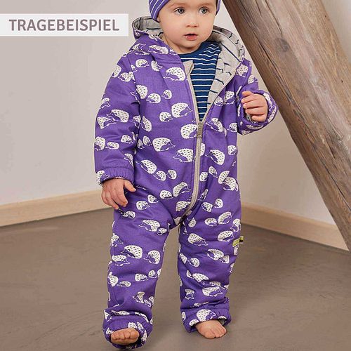 Overall Loud + Proud gefüttert langarm Bio-Baumwolle Motiv