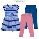 Vorschaubild Jersey Kleid kurzarm