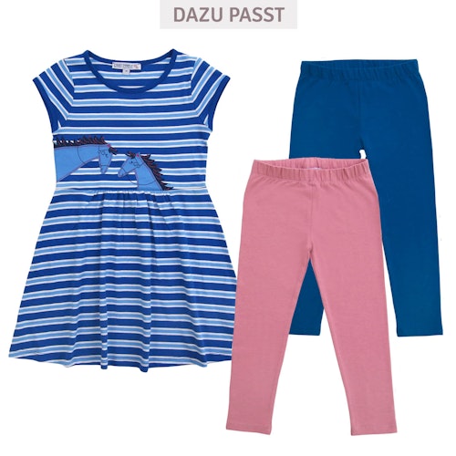 Jersey Kleid kurzarm