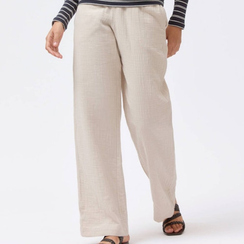 Luftige Damen Musselin Hose