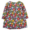Vorschaubild Kleid langarm Blumenwiese