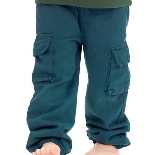 Gefütterte Cargo Twillhose