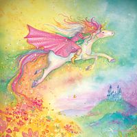 Silhouette Anne Illustraties - Einhorn Traum