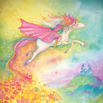 Silhouette Anne Illustraties - Einhorn Traum