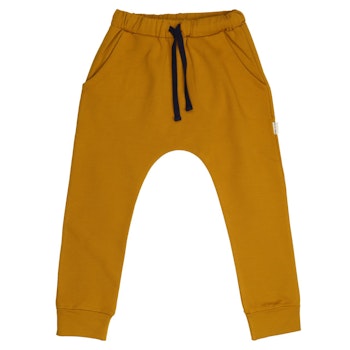Sweat Joggingshose für Kinder senfgelb
