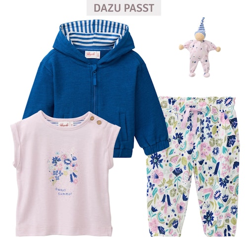 Weiche Kapuzen Sweatjacke