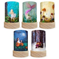 5 Lampenschirme für die Toverlux Laterne