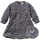 Vorschaubild Weites Rüschenkleid langarm
