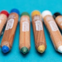 Vorschaubild Kinder Schminkstifte Regenbogen – 6 Farben