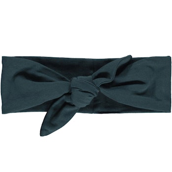 Edles Haarband uni navy
