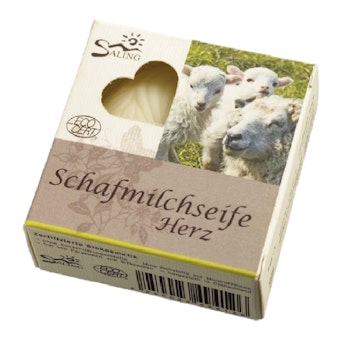 Herz-Schafsmilchseife EcoCert