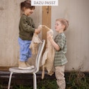 Vorschaubild Gans klein Traubenkern Kuscheltier Wärmekissen leinen