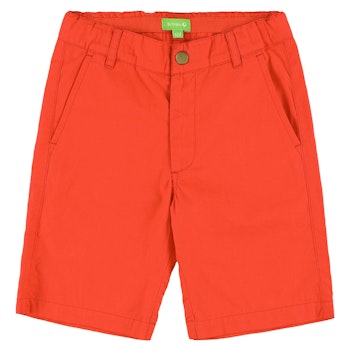 Robuste, leichte Popeline Shorts rot