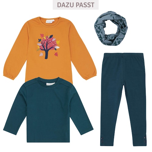 Schlauchschal Kühe blau